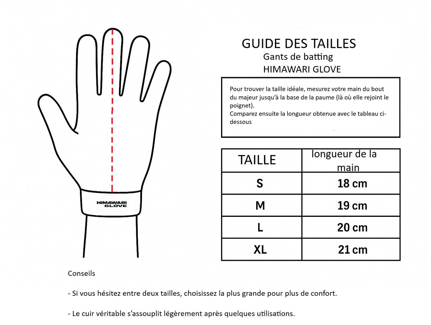 GANTS DE BATTING