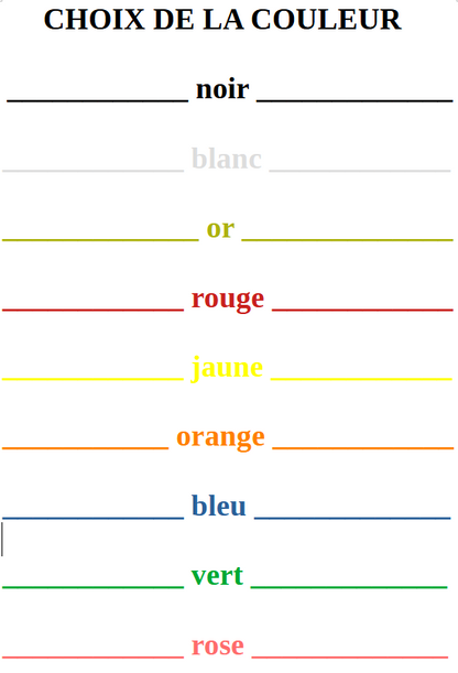 Personnalisation du gant